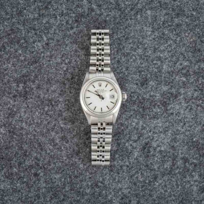 Clean Factory Super Clone Ladies Rolex Date 69160 White Dial - Image 6