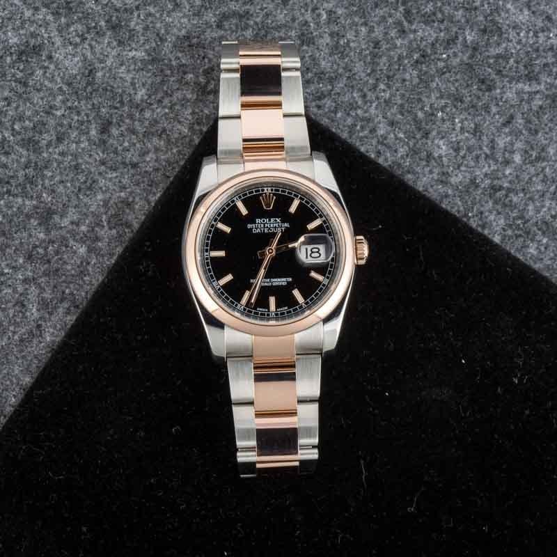 Clean Factory Super Clone Rolex Datejust 116201 Rose Gold