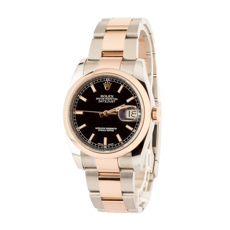 Clean Factory Super Clone Rolex Datejust 116201 Rose Gold