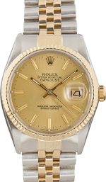 Clean Factory Super Clone Rolex Datejust 16013 Steel Gold