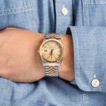 Clean Factory Super Clone Rolex Datejust 16253 Champagne Tapestry - Image 5
