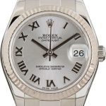 Clean Factory Super Clone Rolex Datejust 31 Rhodium Roman