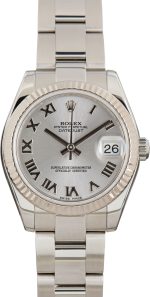 Clean Factory Super Clone Rolex Datejust 31 Rhodium Roman