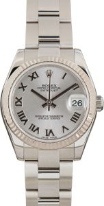 Clean Factory Super Clone Rolex Datejust 31 Rhodium Roman