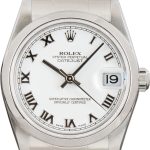 Clean Factory Super Clone Ladies Rolex Datejust 31 White Roman