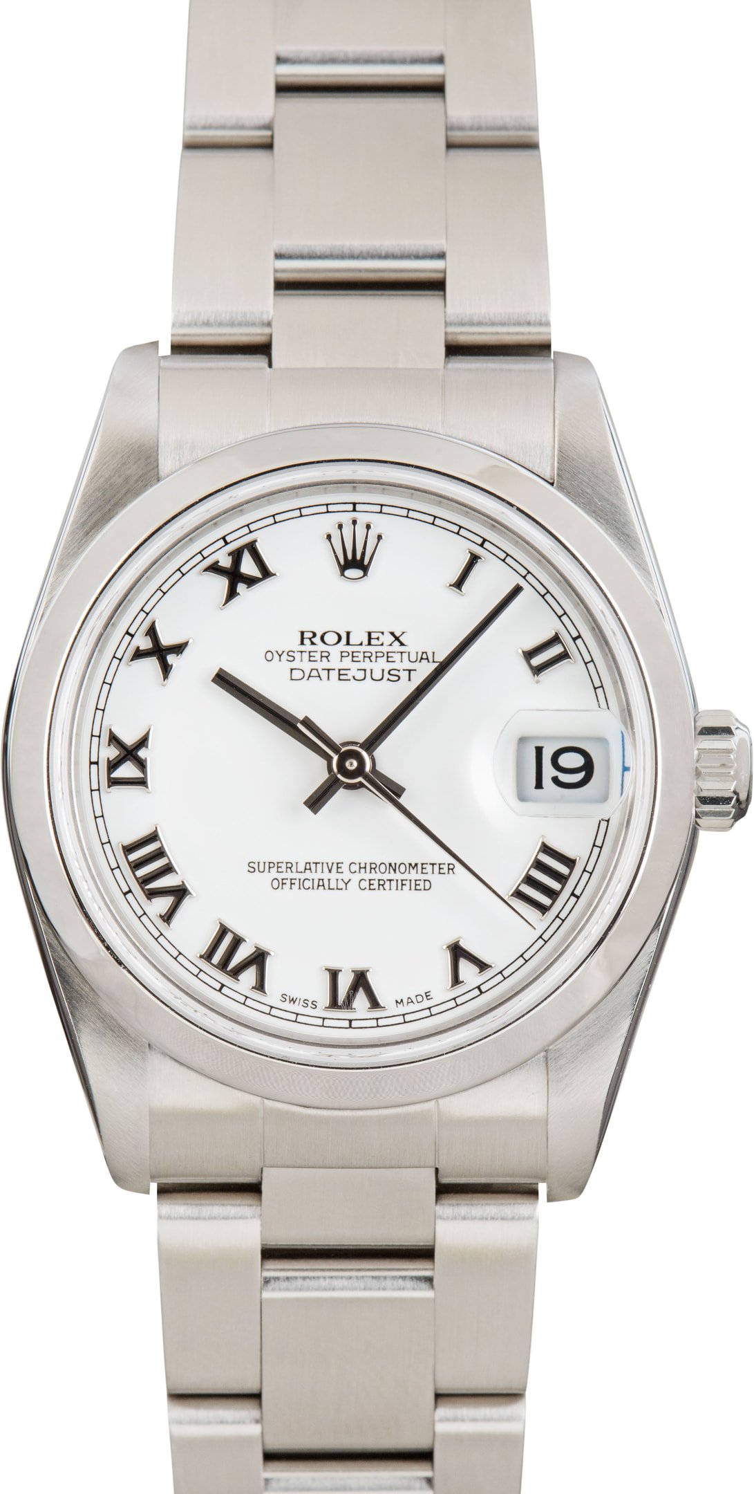 zUsed-Rolex-Datejust-31-78240-SKU181824 Clean Factory Super Clone Ladies Rolex Datejust 31 White Roman - Image 1