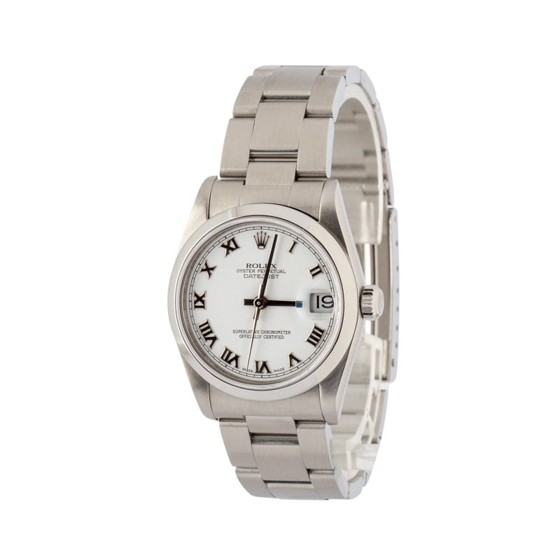 Clean Factory Super Clone Ladies Rolex Datejust 31 White Roman