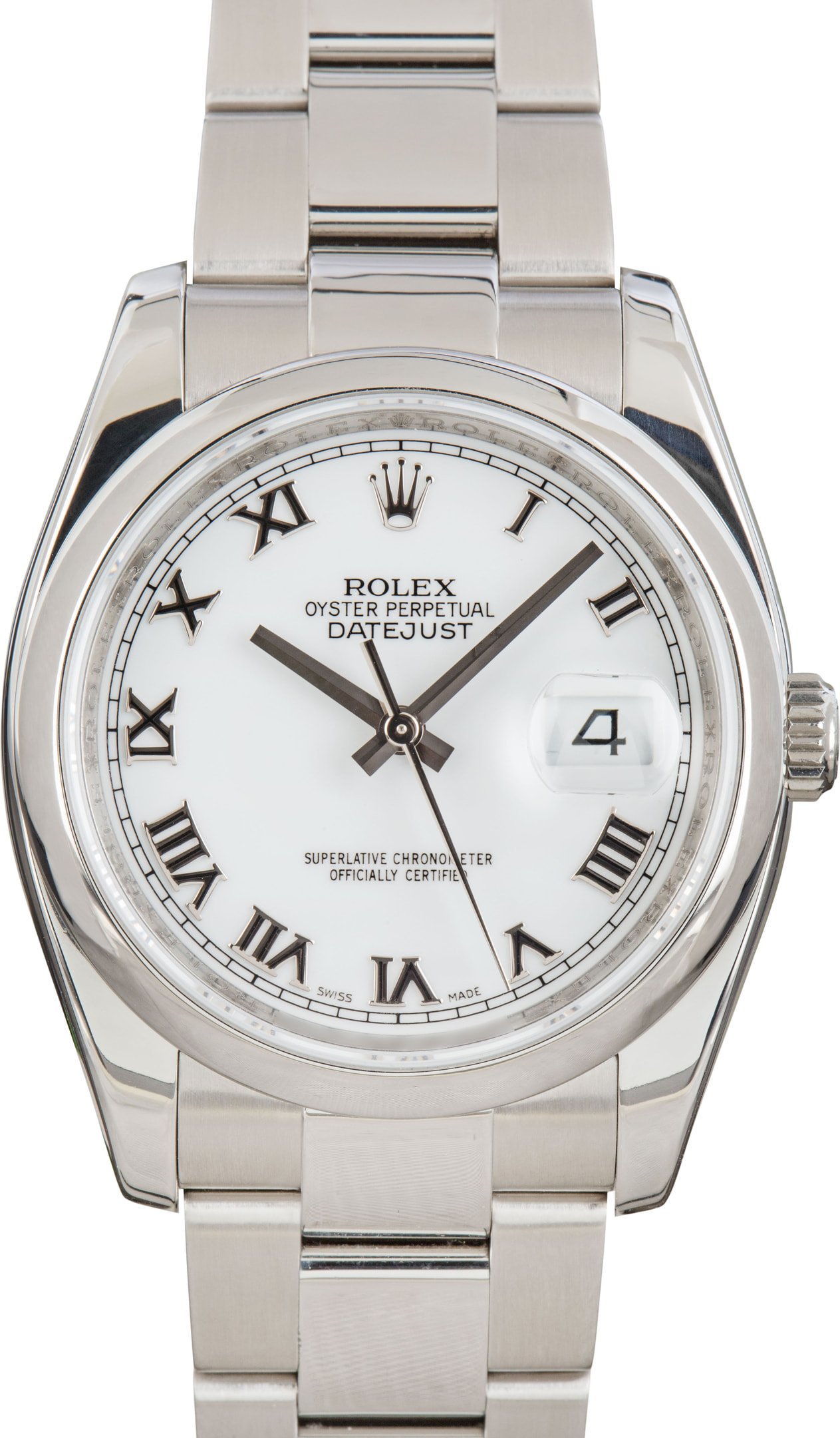 zUsed-Rolex-Datejust-36-116200-White-SKU181133 Clean Factory Super Clone Rolex Datejust 116200 White Dial - Image 1