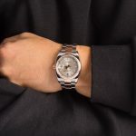 Super Clone Rolex Datejust 116201 Silver Dial 36mm Steel Rose Gold - Image 6