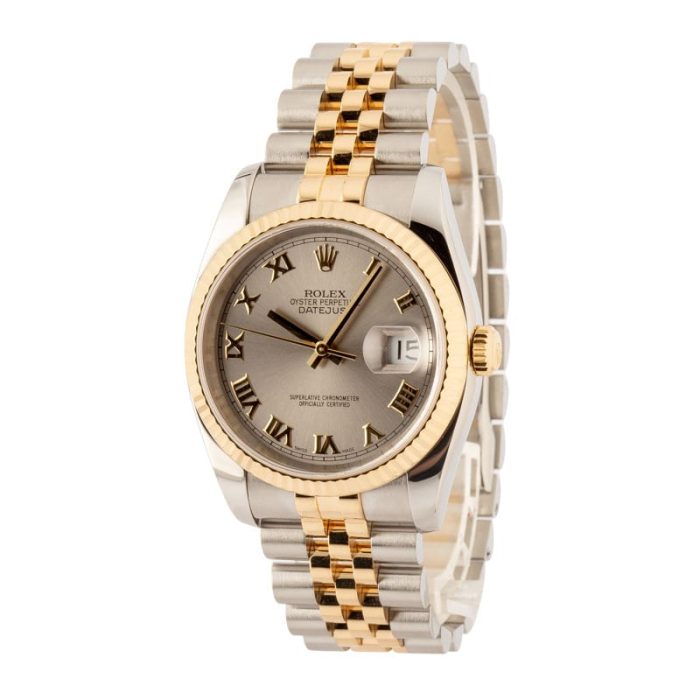 Clean Factory Super Clone Rolex Datejust 36 116233 Slate Dial - Image 3