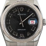 Clean Factory Super Clone Rolex Datejust 36 Ref 116234 Black Jubilee