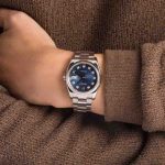 Super Clone Rolex Datejust 116234 Blue Diamond Dial Clean Factory - Image 5