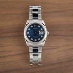 Super Clone Rolex Datejust 116234 Blue Diamond Dial Clean Factory - Image 6