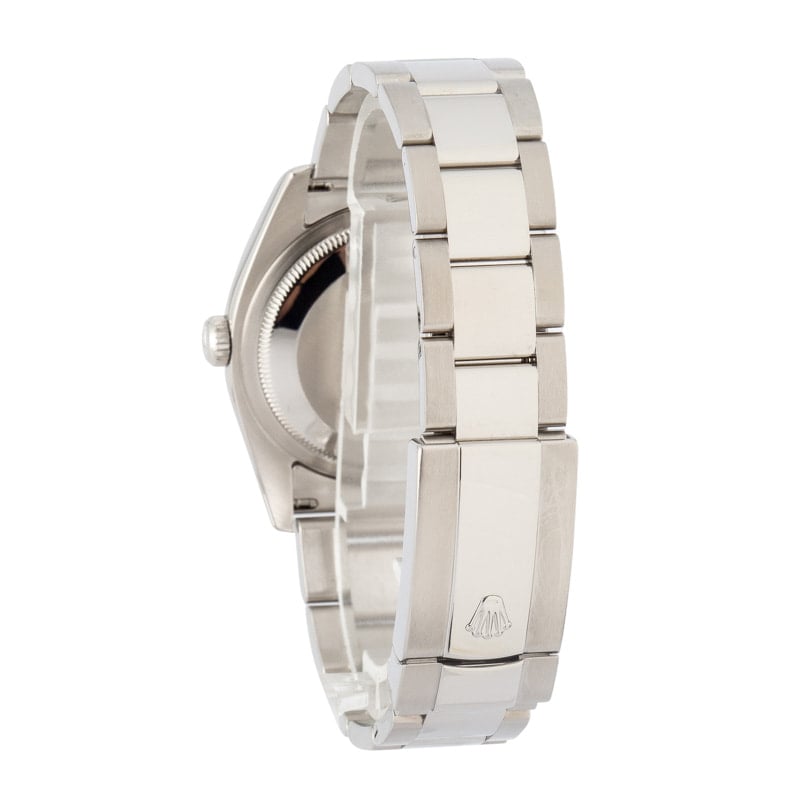 Super Clone Rolex Datejust 116234 Blue Diamond Dial Clean Factory