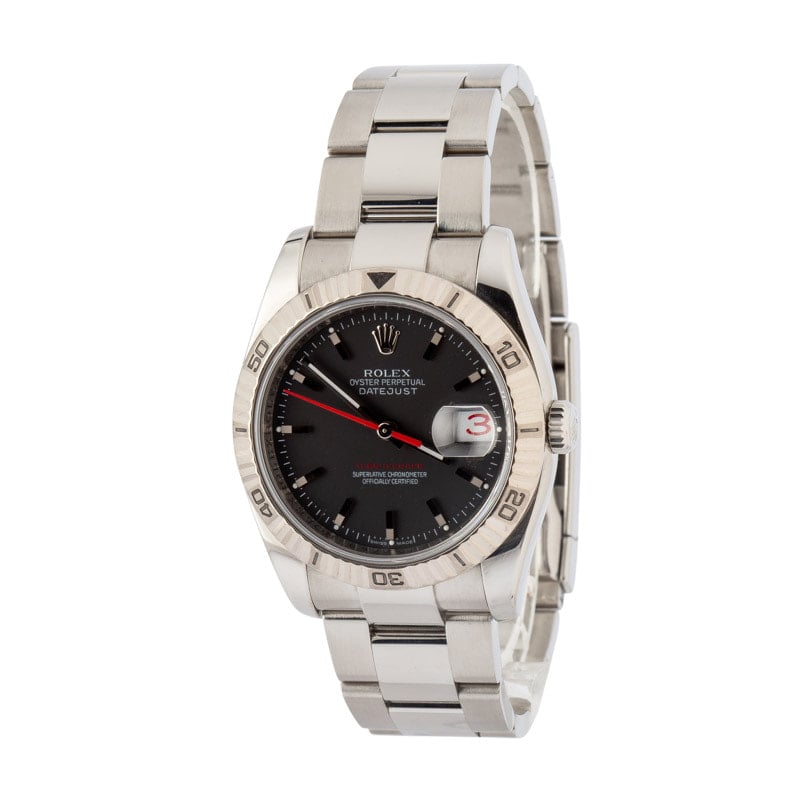 Clean Factory Super Clone Rolex Datejust 36 Ref 116264 Black Dial