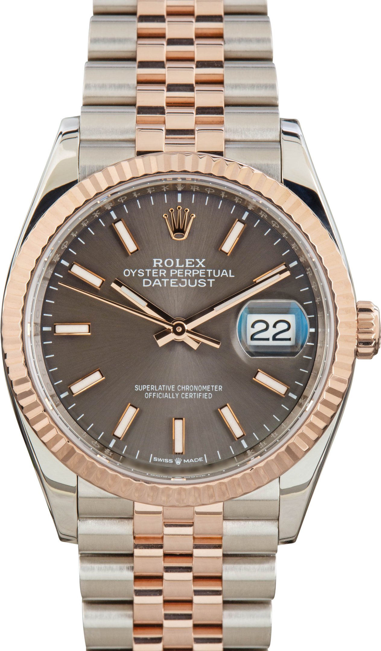 zUsed-Rolex-Datejust-36-126231-Slate-Dial-SKU181898 Clean Factory Super Clone Rolex Datejust 126231 Slate Dial - Image 1