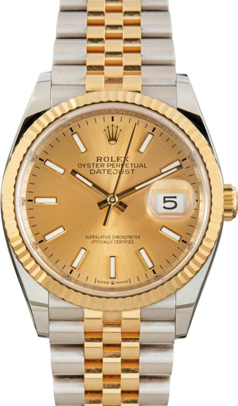 Clean Factory Super Clone Rolex Datejust 126233 Champagne Dial