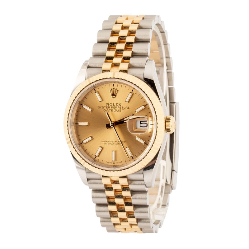 Clean Factory Super Clone Rolex Datejust 126233 Champagne Dial