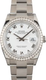 Clean Factory Super Clone Rolex Datejust 126284 White Roman Dial