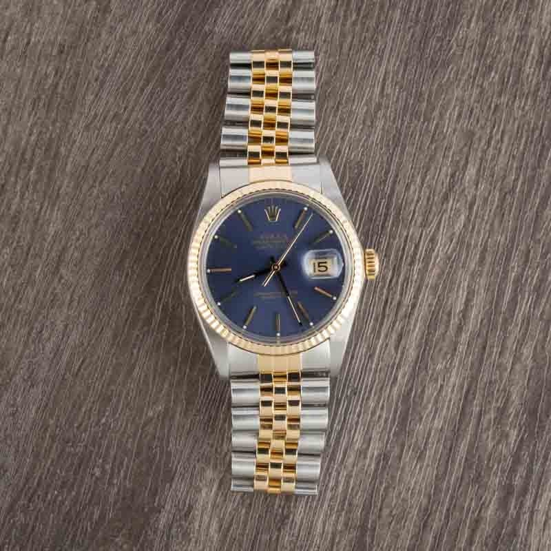 Clean Factory Super Clone Rolex Datejust 16013 Blue Dial