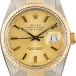 Clean Factory Super Clone Rolex Datejust 36 16013 Champagne