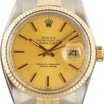 Clean Factory Super Clone Rolex Datejust 36 16013 Champagne