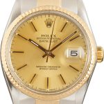 Clean Factory Super Clone Rolex Datejust 36 Ref 16013 Champagne Dial