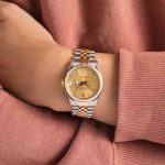 Clean Factory Super Clone Rolex Datejust 36 Ref 16013 Champagne Dial - Image 5