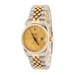 Clean Factory Super Clone Rolex Datejust 36 Ref 16013 Champagne Dial - Image 3