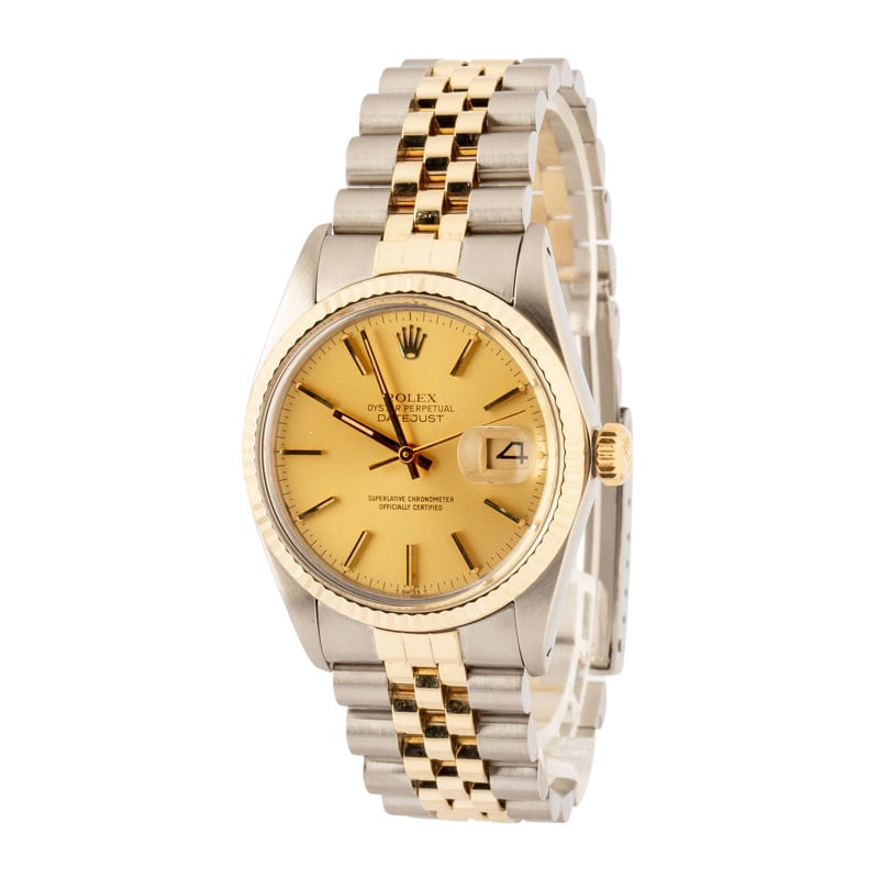 Clean Factory Super Clone Rolex Datejust 36 16013 Champagne