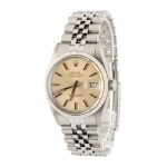 Clean Factory Super Clone Rolex Datejust 16014 Silver Dial 36mm - Image 3