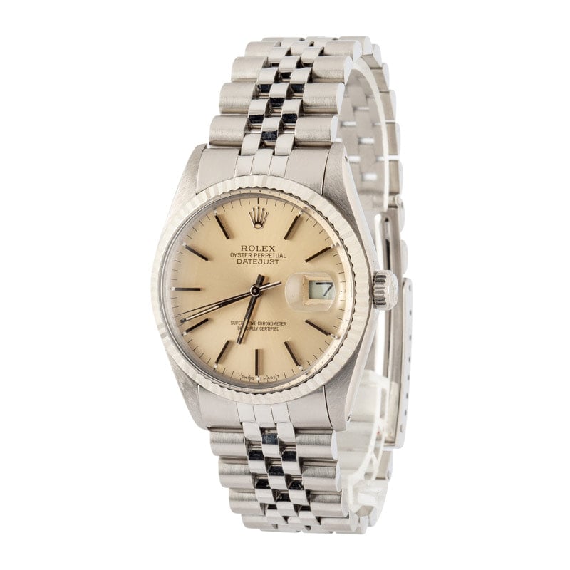 Clean Factory Super Clone Rolex Datejust 16014 Silver Dial 36mm