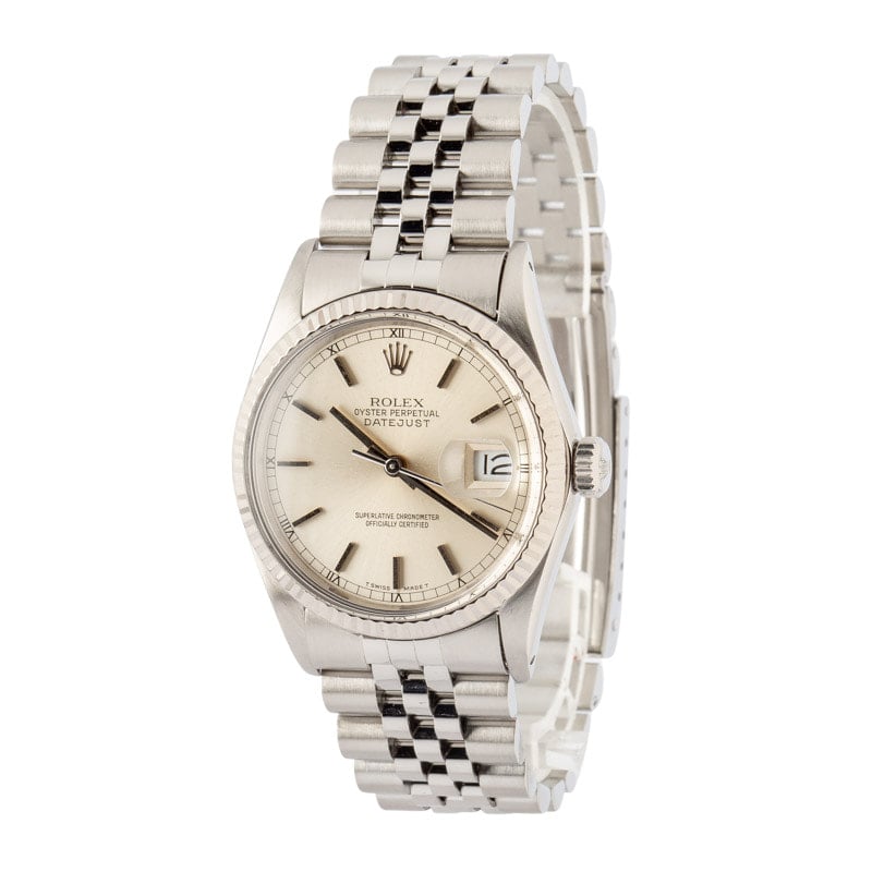 Clean Factory Super Clone Rolex Datejust 16014 Silver Dial
