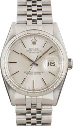 Clean Factory Super Clone Rolex Datejust 16014 Silver Dial 36mm