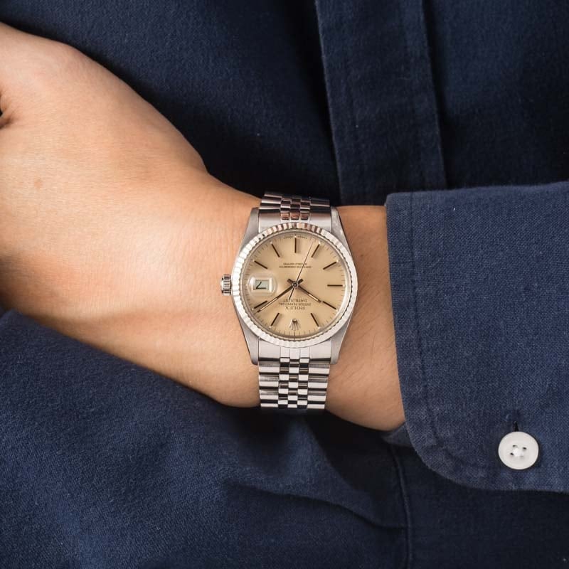 Clean Factory Super Clone Rolex Datejust 16014 Silver Dial 36mm