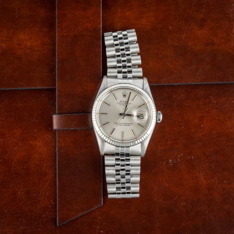 Clean Factory Super Clone Rolex Datejust 16014 Silver Dial 36mm