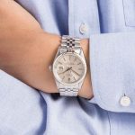 Clean Factory Super Clone Rolex Datejust 16014 Silver Dial 36mm - Image 5