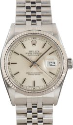 Clean Factory Super Clone Rolex Datejust 16014 Silver Dial