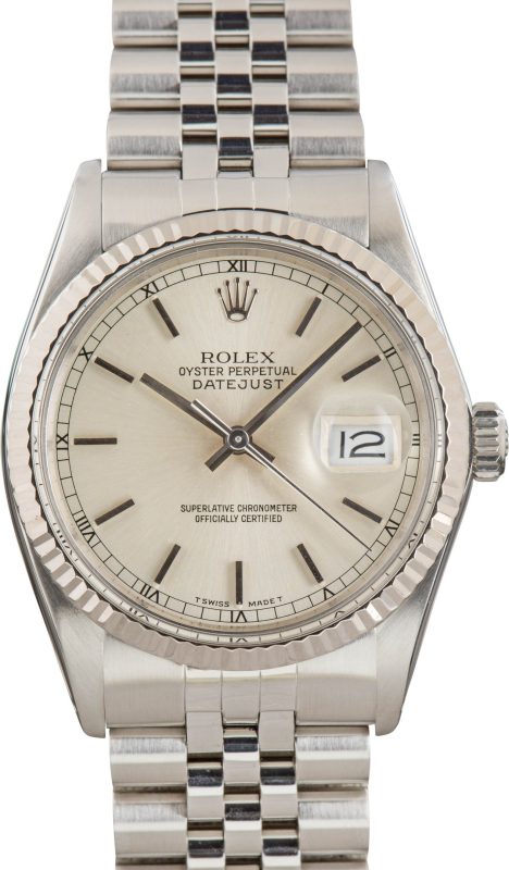 Clean Factory Super Clone Rolex Datejust 16014 Silver Dial