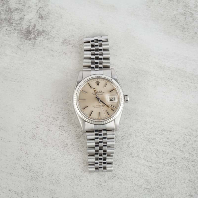 Clean Factory Super Clone Rolex Datejust 16014 Silver Dial AAA