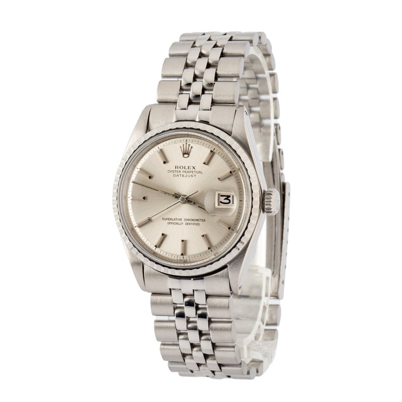 Clean Factory Super Clone Rolex Datejust 1603 Silver Dial 36MM