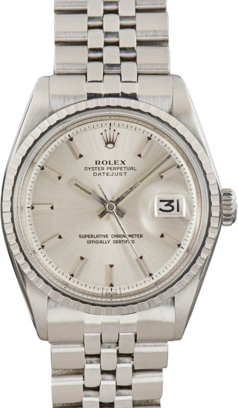 Clean Factory Super Clone Rolex Datejust 1603 Silver Dial 36MM