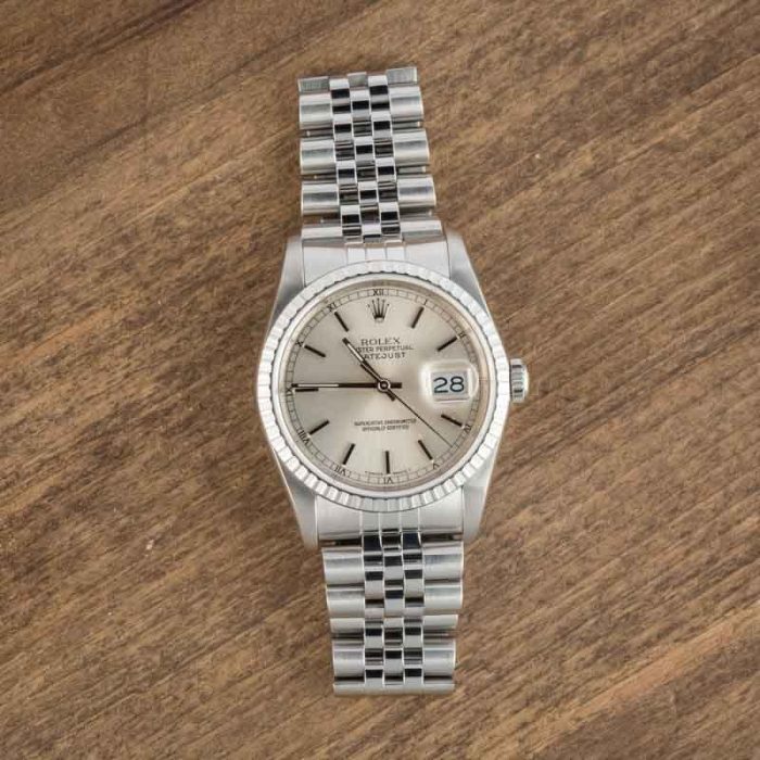 Super Clone Rolex Datejust 36 Silver Dial 16220 Clean Factory - Image 5