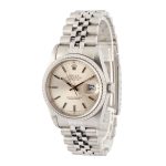 Super Clone Rolex Datejust 36 Silver Dial 16220 Clean Factory - Image 3