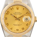 Clean Factory Super Clone Rolex Datejust 36 16233 Champagne Arabic