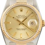 Clean Factory Super Clone Rolex Datejust 16233 Champagne Dial