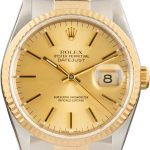 Super Clone Rolex Datejust 16233 Champagne Dial Clean Factory