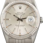Clean Factory Super Clone Rolex Datejust 36 Ref 16234 Silver