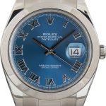 Clean Factory Super Clone Rolex Datejust 41 Blue Roman Dial