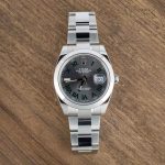 Super Clone Rolex Datejust 41 Wimbledon Roman Dial Clean Factory - Image 6